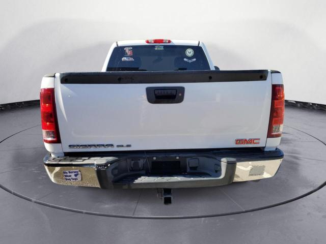 3GTP2VE72DG342966 - 2013 GMC SIERRA K1500 SLE WHITE photo 6