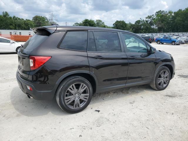 5FNYF7H51LB004574 - 2020 HONDA PASSPORT EXL أسود صورة 3
