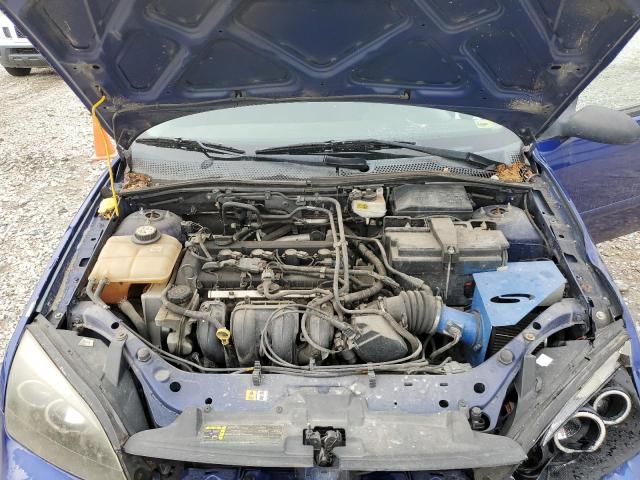 1FAFP31NX6W153966 - 2006 FORD FOCUS ZX3 BLUE photo 11