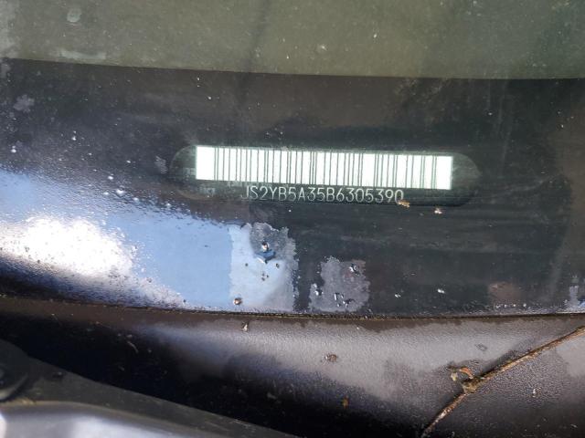 JS2YB5A35B6305390 - 2011 SUZUKI SX4 BLUE photo 13