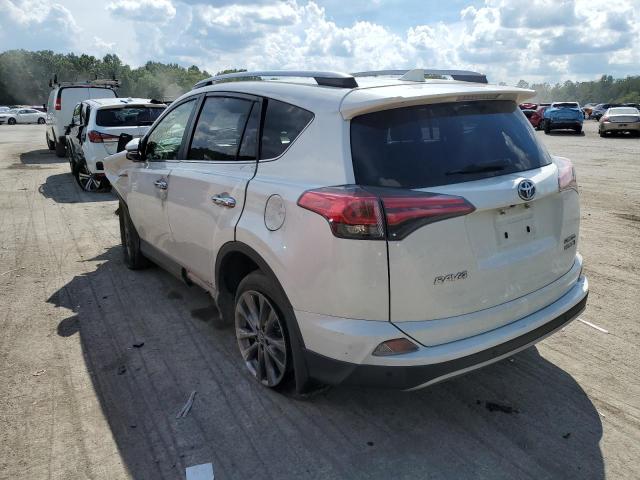 JTMDJREV2JD176176 - 2018 TOYOTA RAV4 HV LIMITED WHITE photo 3