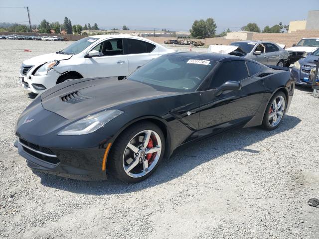 1G1YB2D74E5115073 - 2014 CHEVROLET CORVETTE STINGRAY 1LT BLACK photo 1