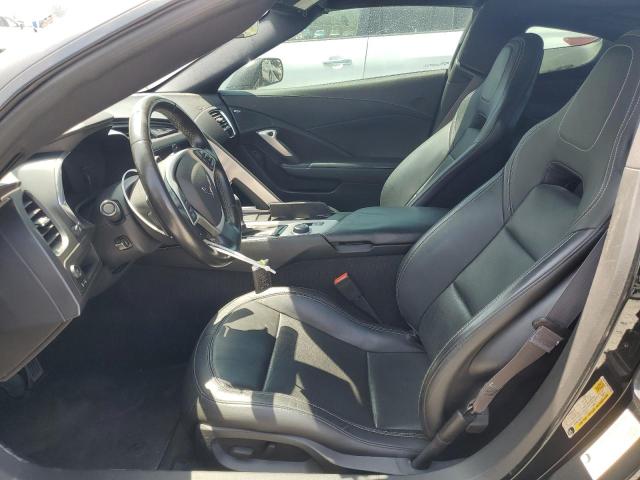 1G1YB2D74E5115073 - 2014 CHEVROLET CORVETTE STINGRAY 1LT BLACK photo 7