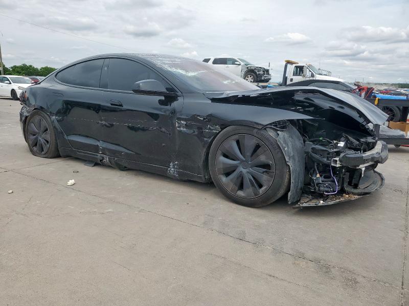 5YJSA1E59PF512318 - 2023 TESLA MODEL S 黑色 照片 4