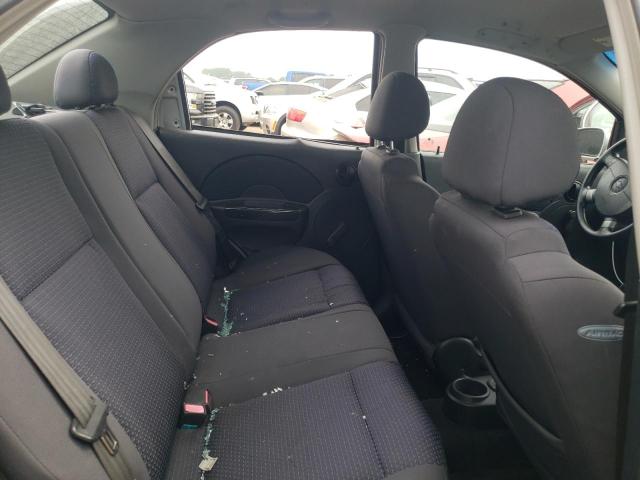 KL1TD56626B526855 - 2006 CHEVROLET AVEO BASE SILVER photo 10