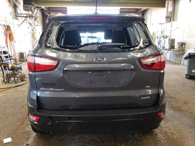 MAJ6S3GL8LC347736 - 2020 FORD ECOSPORT SE GRAY photo 6