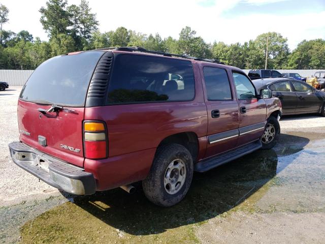 1GNEC16Z74J121205 - 2004 CHEVROLET SUBURBAN C1500 BURGUNDY photo 3