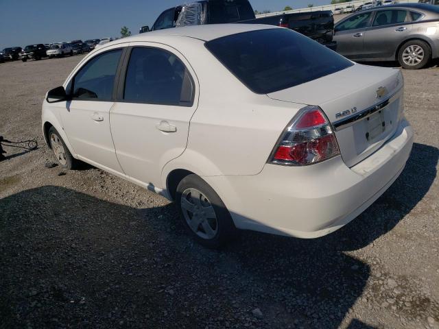 KL1TD56E49B373245 - 2009 CHEVROLET AVEO LS 白色 照片 2