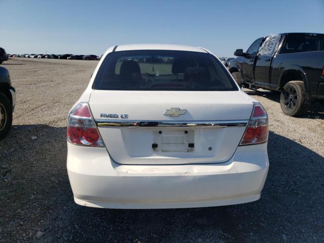 KL1TD56E49B373245 - 2009 CHEVROLET AVEO LS WHITE photo 6