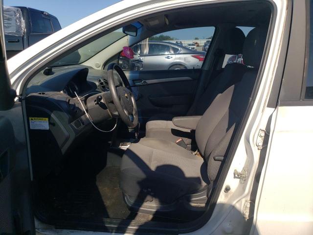 KL1TD56E49B373245 - 2009 CHEVROLET AVEO LS 白色 照片 7