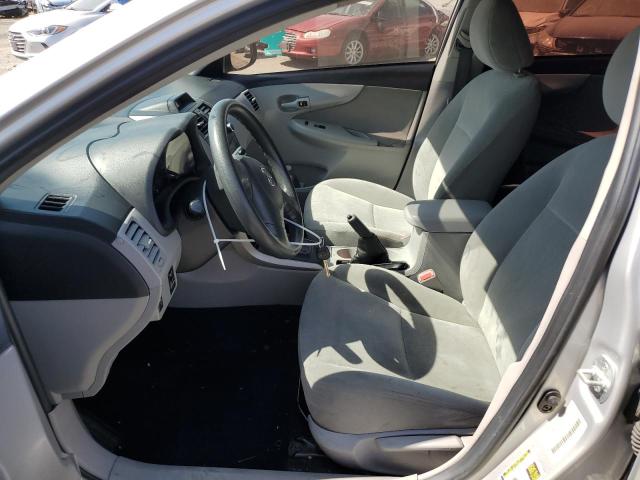 5YFBU4EE6DP218075 - 2013 TOYOTA COROLLA BASE SILVER photo 7