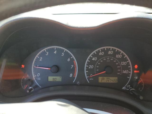 5YFBU4EE6DP218075 - 2013 TOYOTA COROLLA BASE SILVER photo 9