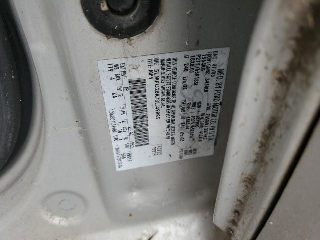 5LMFU28R73LJ49885 - 2003 LINCOLN NAVIGATOR GRAY photo 12