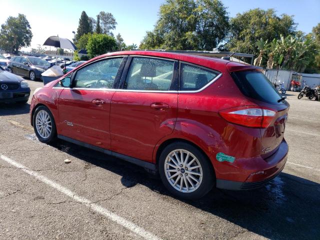 1FADP5CU8FL118545 - 2015 FORD C-MAX PREMIUM SEL RED photo 2