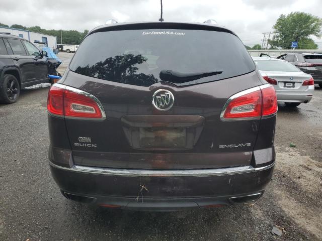 5GAKRBKD3FJ349376 - 2015 BUICK ENCLAVE BROWN photo 6