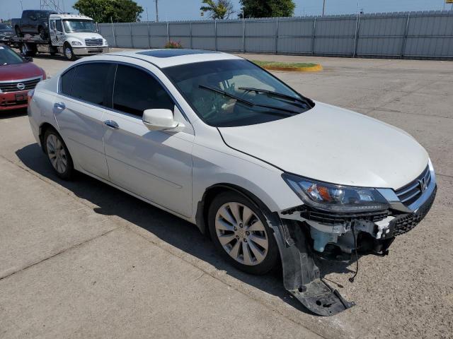 1HGCR2F82DA039038 - 2013 HONDA ACCORD EXL WHITE photo 4