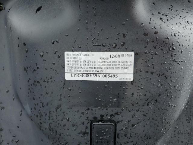 LPRSE48Y39A005495 - 2009 YAMAHA YW125 BLACK photo 10