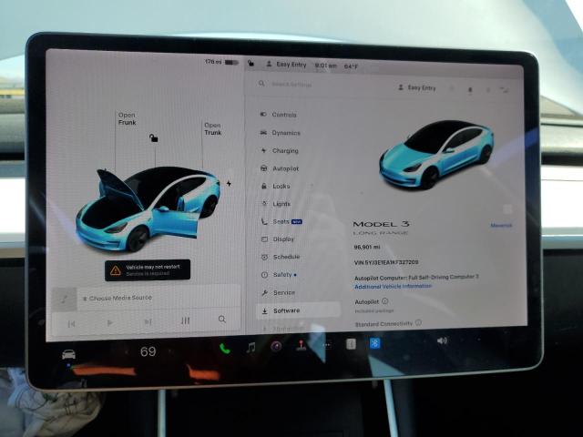 5YJ3E1EA1KF327209 - 2019 TESLA MODEL 3 Ağ foto 9