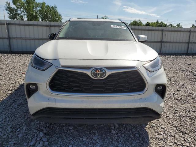 5TDGZRAH1MS073393 - 2021 TOYOTA HIGHLANDER XLE WHITE photo 5