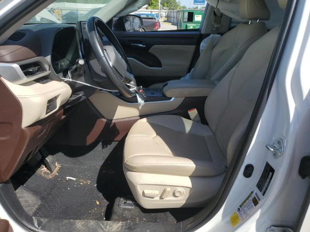 5TDGZRAH1MS073393 - 2021 TOYOTA HIGHLANDER XLE Ağ foto 7