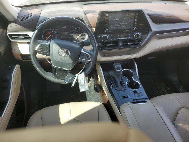 5TDGZRAH1MS073393 - 2021 TOYOTA HIGHLANDER XLE Ağ foto 8