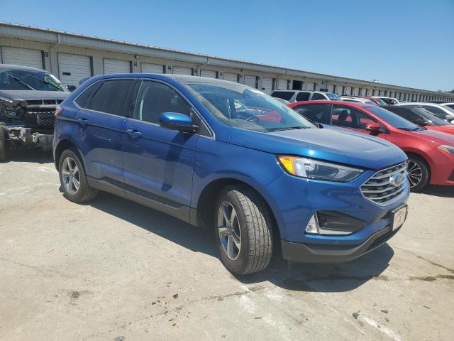 2FMPK4J9XNBB15767 - 2022 FORD EDGE SEL BLUE photo 4