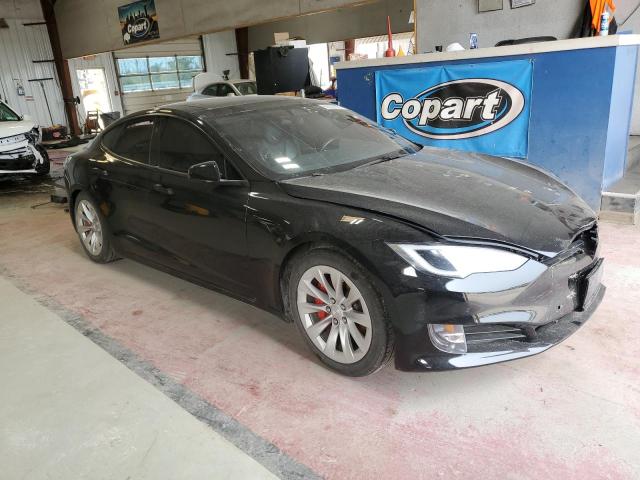 5YJSA1E48HF213184 - 2017 TESLA MODEL S შავი ფოტო 4