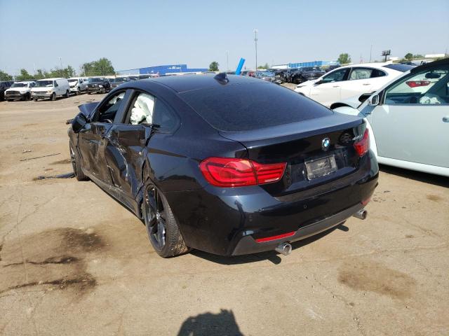 WBA4J5C54JBM64883 - 2018 BMW 440I GRAN COUPE BLACK photo 2