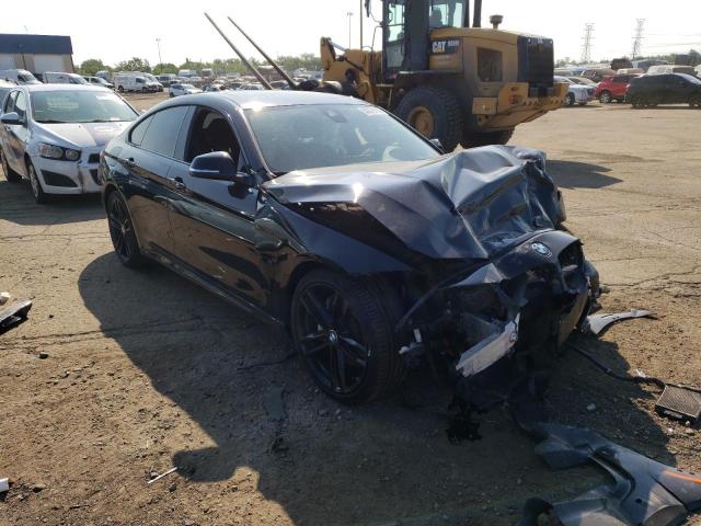 WBA4J5C54JBM64883 - 2018 BMW 440I GRAN COUPE BLACK photo 4