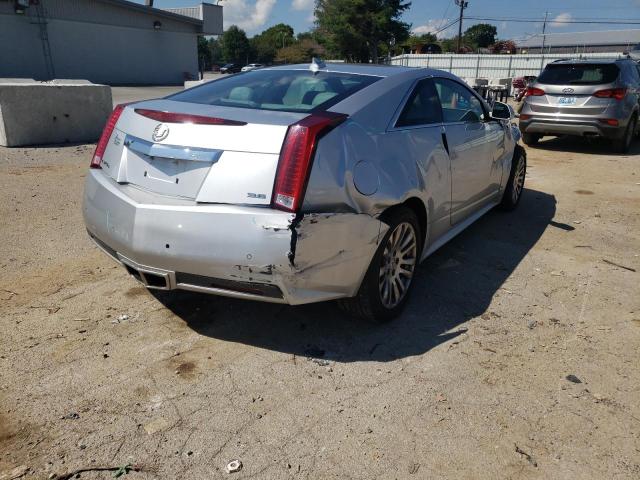 1G6DS1E31C0138920 - 2012 CADILLAC CTS PREMIUM COLLECTION SILVER photo 4
