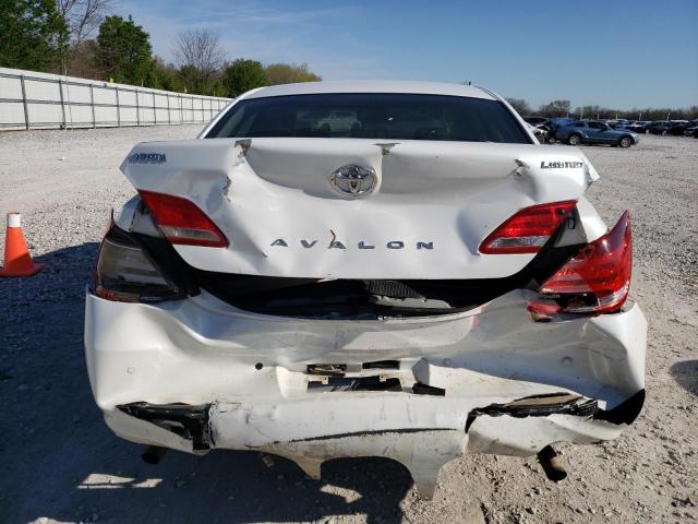 4T1BK36B37U222608 - 2007 TOYOTA AVALON XL WHITE photo 6