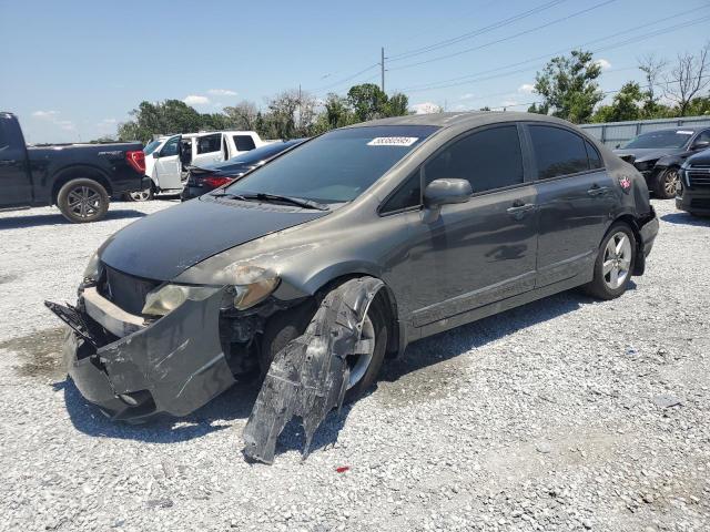 2HGFA16699H353498 - 2009 HONDA CIVIC LX-S Մոխրագույն լուսանկար 1