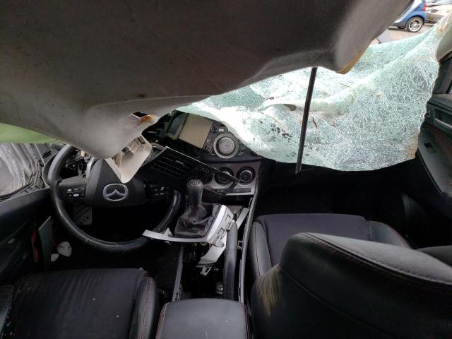 JM1BL1H4XA1202966 - 2010 MAZDA SPEED 3 GRAY photo 8