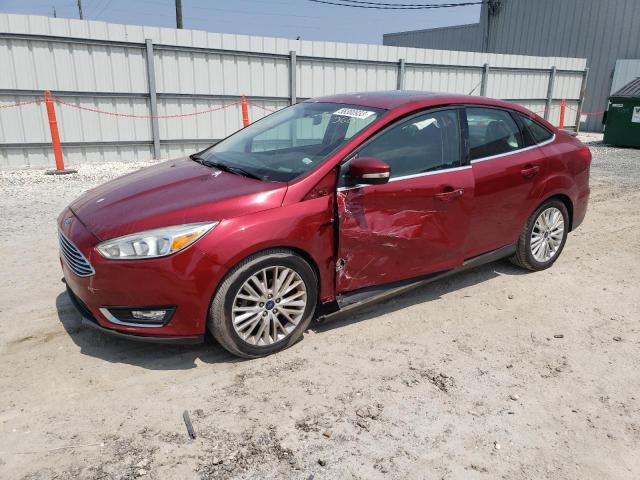 1FADP3J20GL371429 - 2016 FORD FOCUS TITANIUM RED photo 1