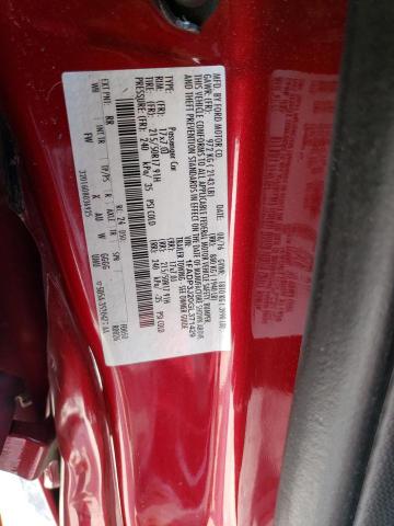 1FADP3J20GL371429 - 2016 FORD FOCUS TITANIUM RED photo 12