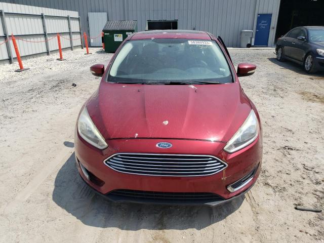 1FADP3J20GL371429 - 2016 FORD FOCUS TITANIUM RED photo 5