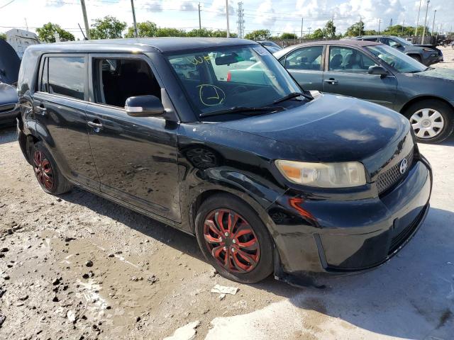 JTLKE50E391086094 - 2009 TOYOTA SCION XB BLACK photo 4