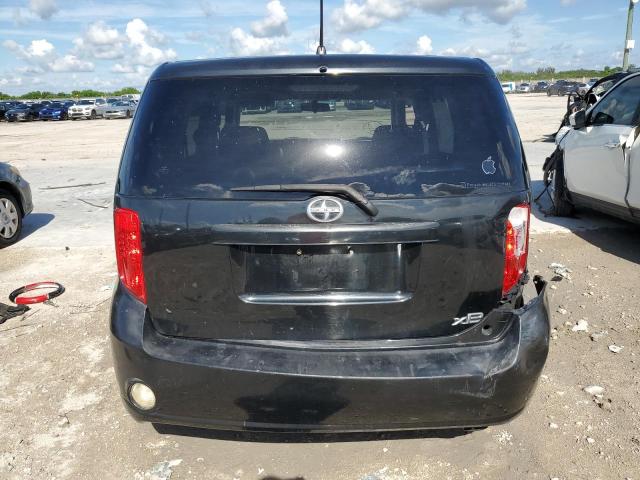 JTLKE50E391086094 - 2009 TOYOTA SCION XB BLACK photo 6
