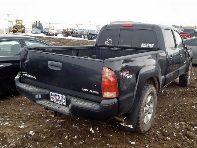 5TEMU52N65Z057483 - 2005 TOYOTA TACOMA DOUBLE CAB LONG BED  photo 4