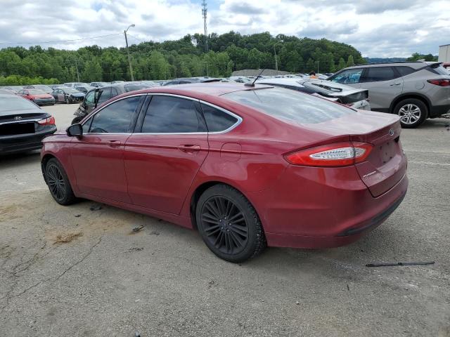 3FA6P0HR2DR341582 - 2013 FORD FUSION SE RED photo 2