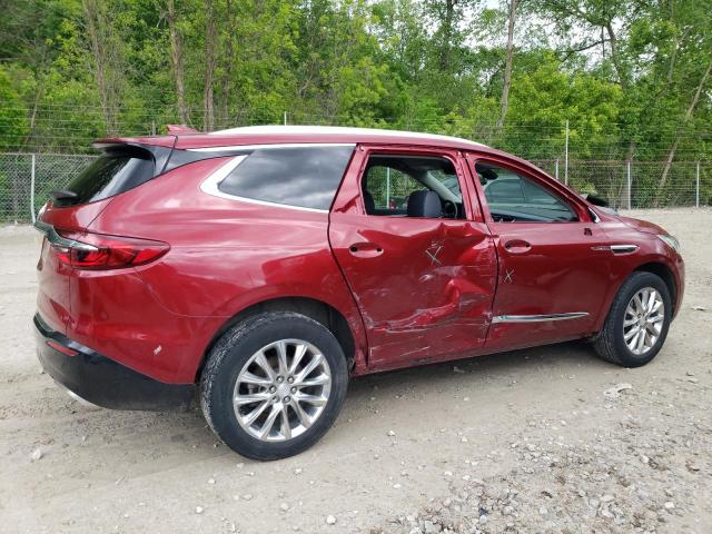 5GAERBKW8LJ302161 - 2020 BUICK ENCLAVE ESSENCE წითელი ფოტო 3