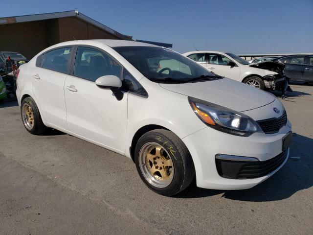 KNADM4A37H6057467 - 2017 KIA RIO LX WHITE photo 4