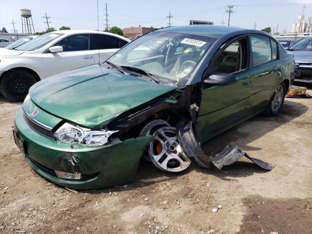 1G8AL52F83Z119497 - 2003 SATURN ION LEVEL 3 GREEN photo 1