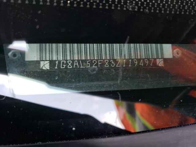 1G8AL52F83Z119497 - 2003 SATURN ION LEVEL 3 GREEN photo 12