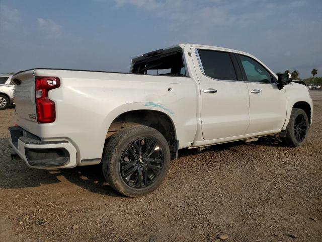 3GCUYHET4MG194318 - 2021 CHEVROLET SILVERADO K1500 HIGH COUNTRY WHITE photo 3