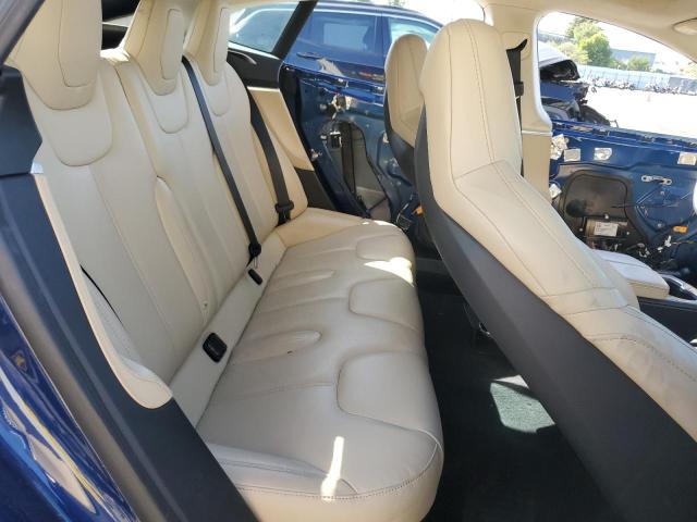 5YJSA1E25GF172056 - 2016 TESLA MODEL S BLUE photo 10