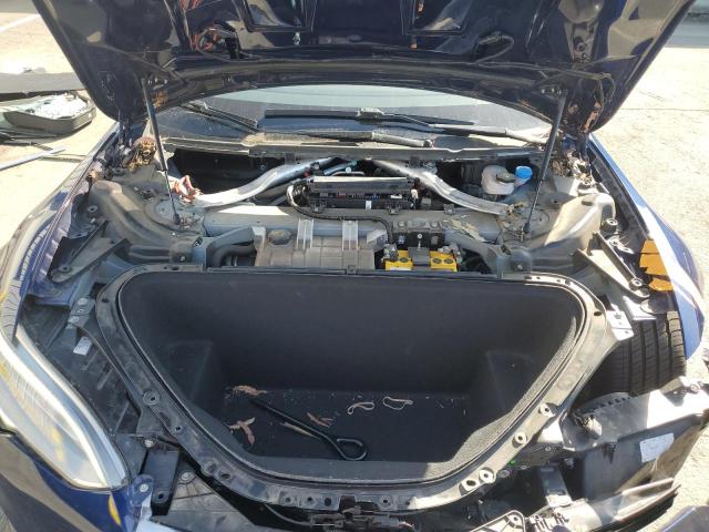 5YJSA1E25GF172056 - 2016 TESLA MODEL S BLUE photo 11