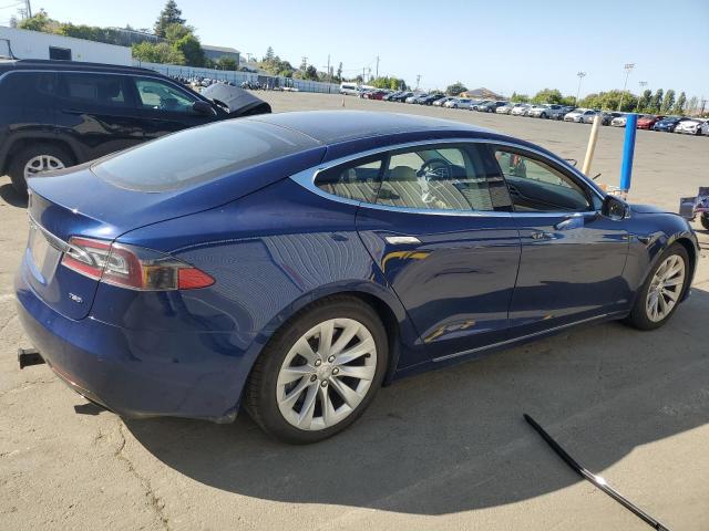 5YJSA1E25GF172056 - 2016 TESLA MODEL S BLUE photo 3
