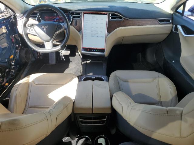 5YJSA1E25GF172056 - 2016 TESLA MODEL S BLUE photo 8