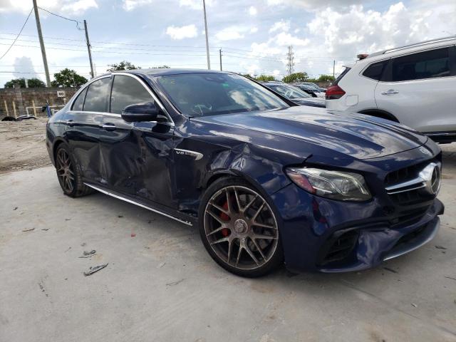 WDDZF8KB4JA377757 - 2018 MERCEDES-BENZ E 63 AMG-S BLUE photo 4